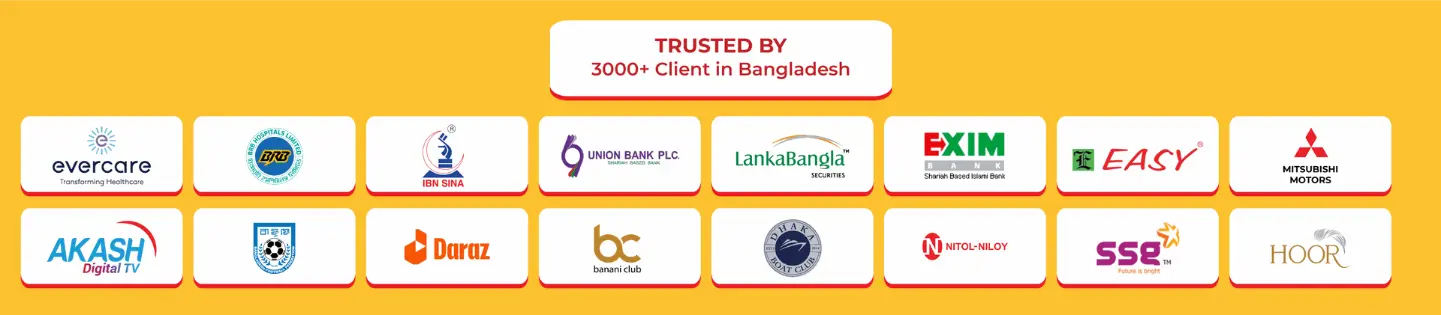 Trusted by 3000+ Businesses Across Bangladesh Trusted by