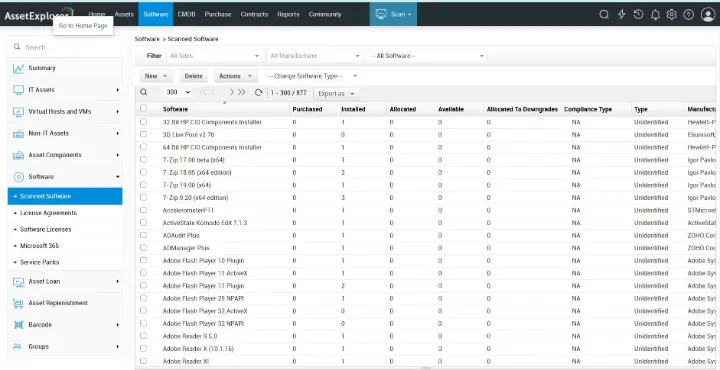 ManageEngine AssetExplorer